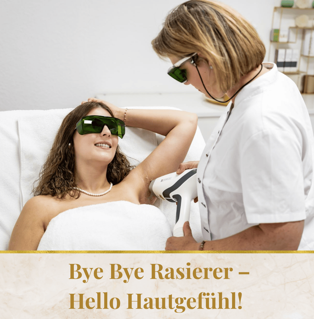 Bye Bye Rasierer – Hello Hautgefühl! Laserbehandlung der Achseln bei Hautgefühl