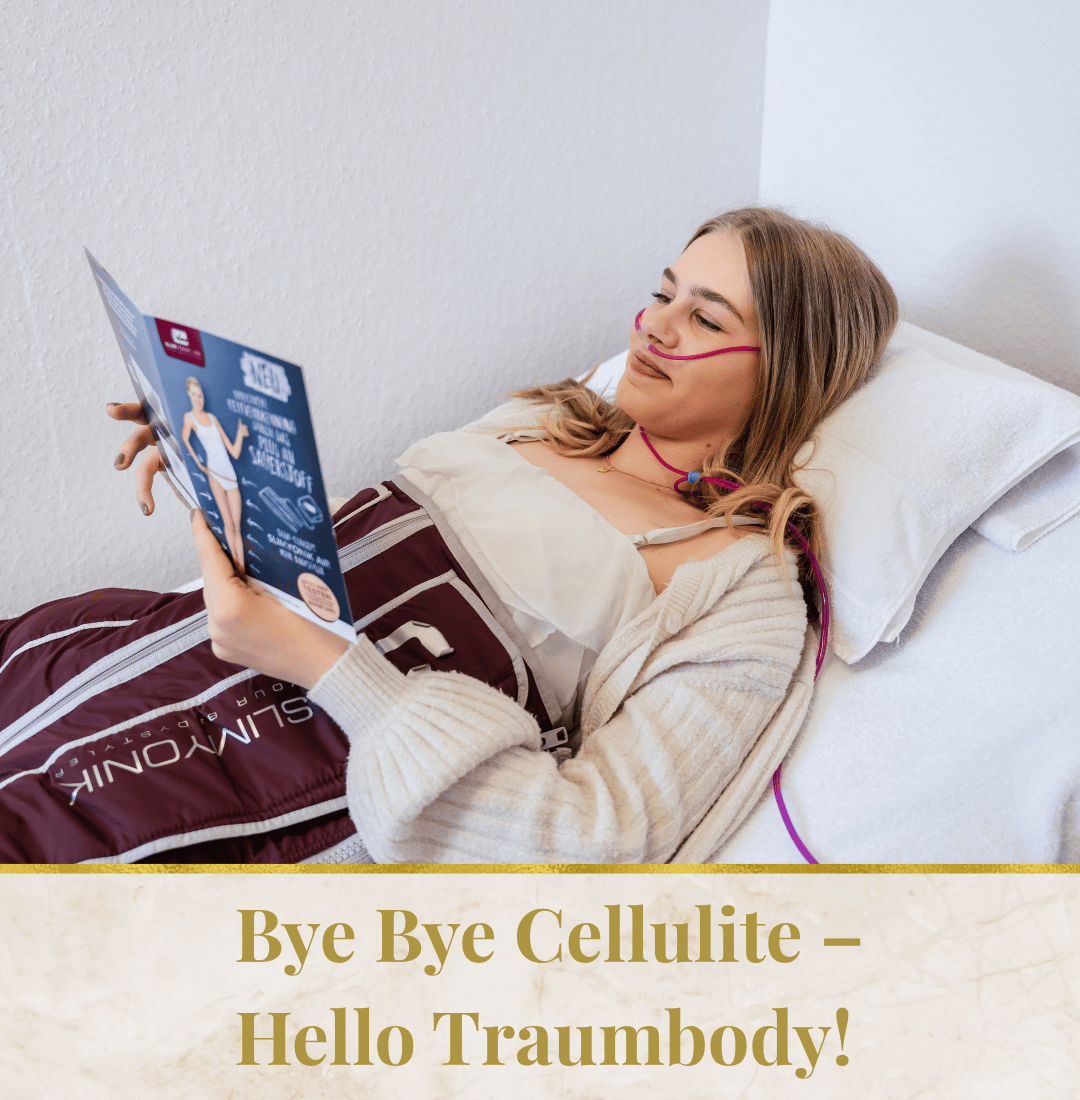 Bye Bye Cellulite – Kundin in der Slimyonik-Kompressionshose